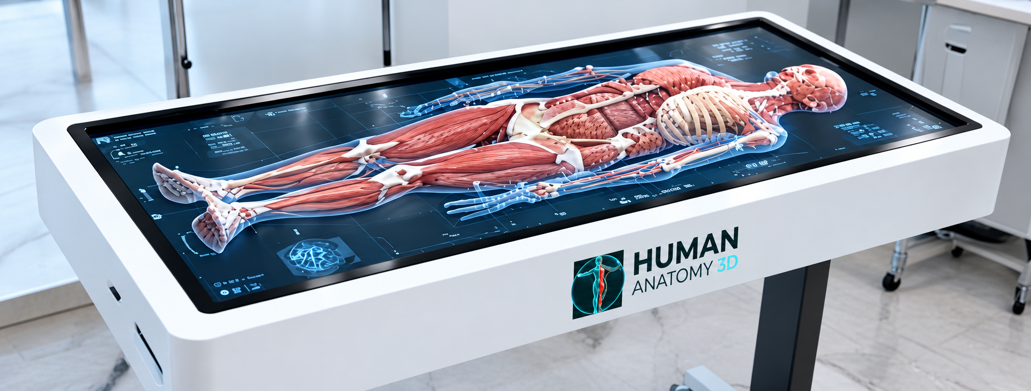 Anatomy table visualization
